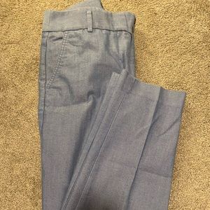 Loft light blue work pants, size 0